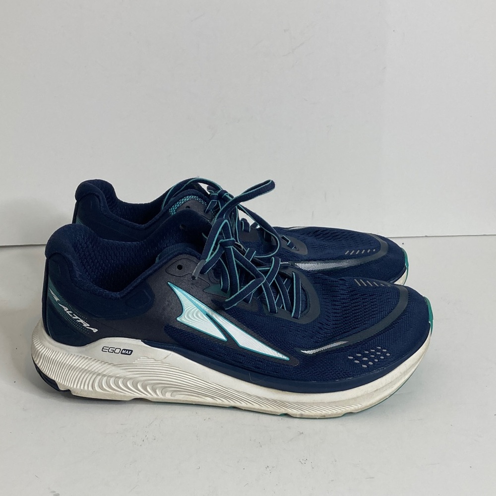 Altra Paradigm 6 Running Shoes Womens 9.5 Navy Blue Ego Max Athletic Cushioned